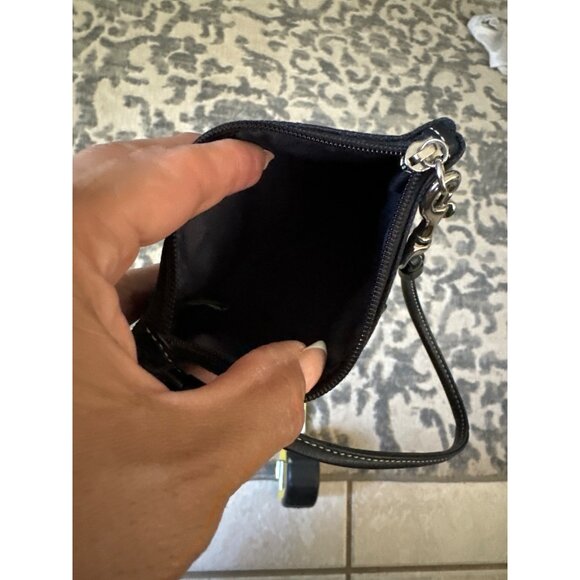 Coach‎ black wristlet - Picture 2 of 3